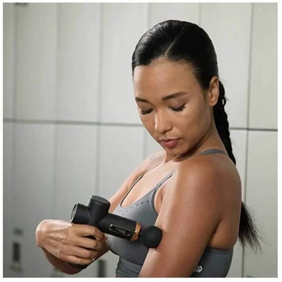 Copper Fit Unisex Adult Massage Gun, Rechargeable with 4 Massage Attachments - Picture 4 of 8